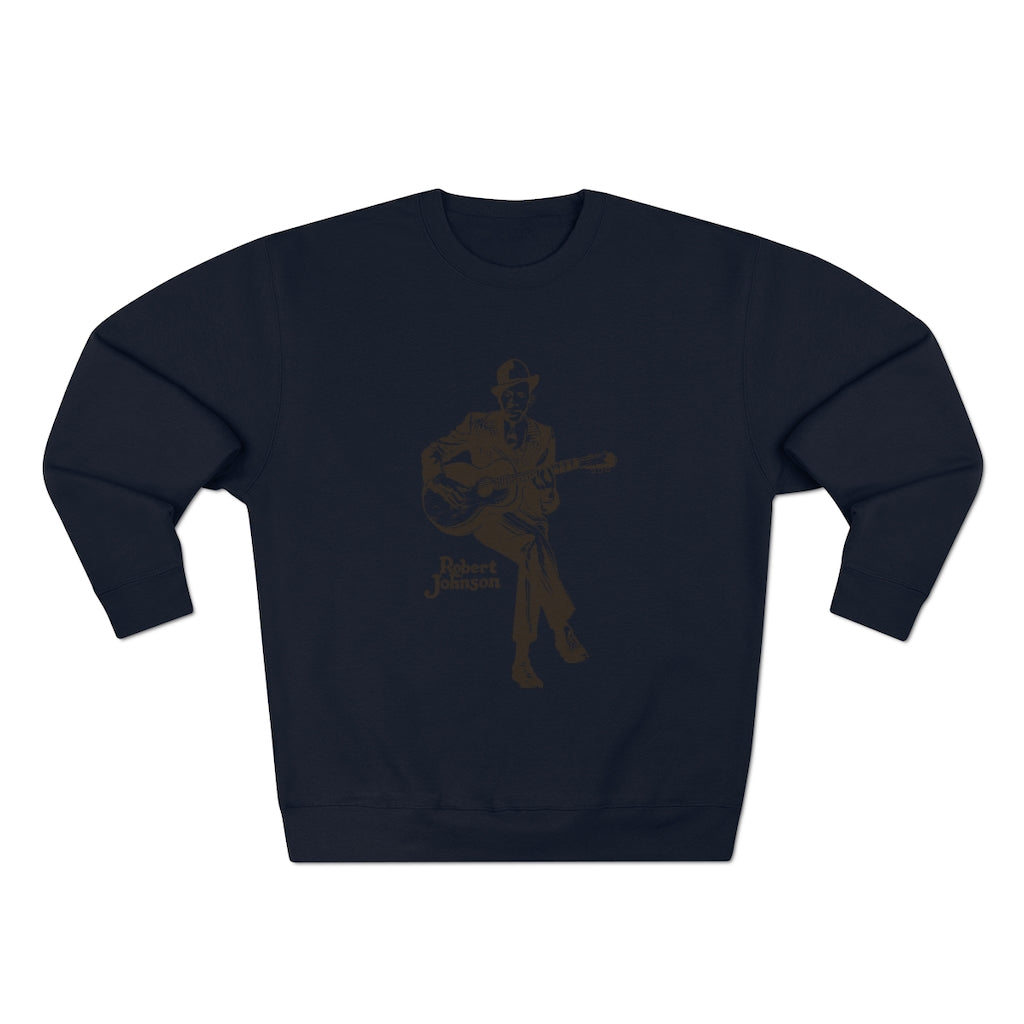 Robert Johnson - Unisex Premium Crewneck Sweatshirt