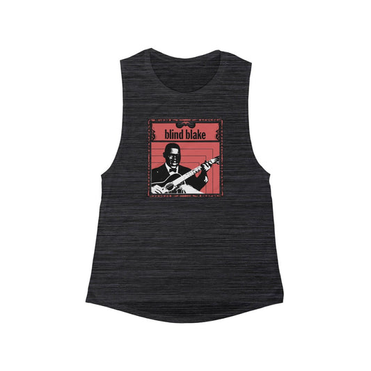 Blind Blake - Women's Flowy Scoop Muscle Tank