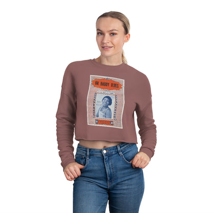 Bessie Smith - Women's Cropped Sweatshirt