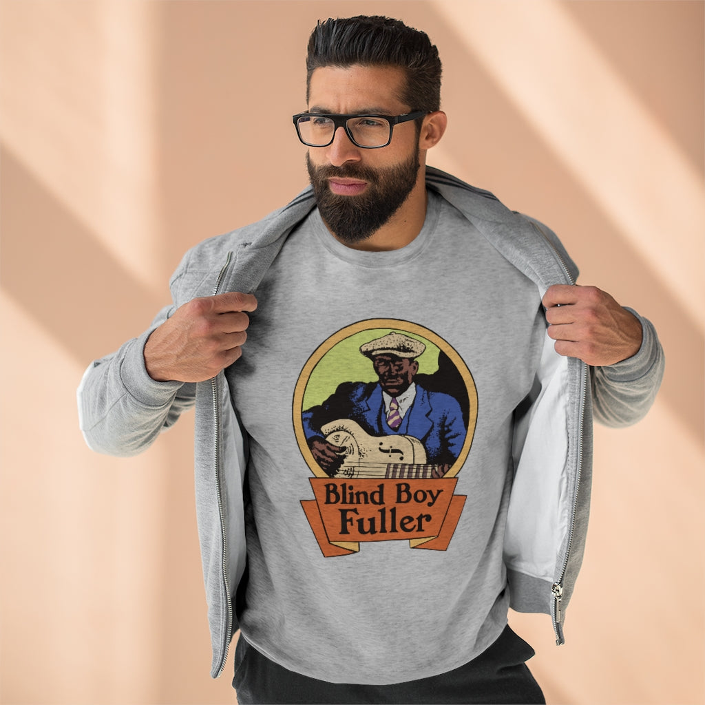 Blind Boy Fuller - Unisex Premium Crewneck Sweatshirt