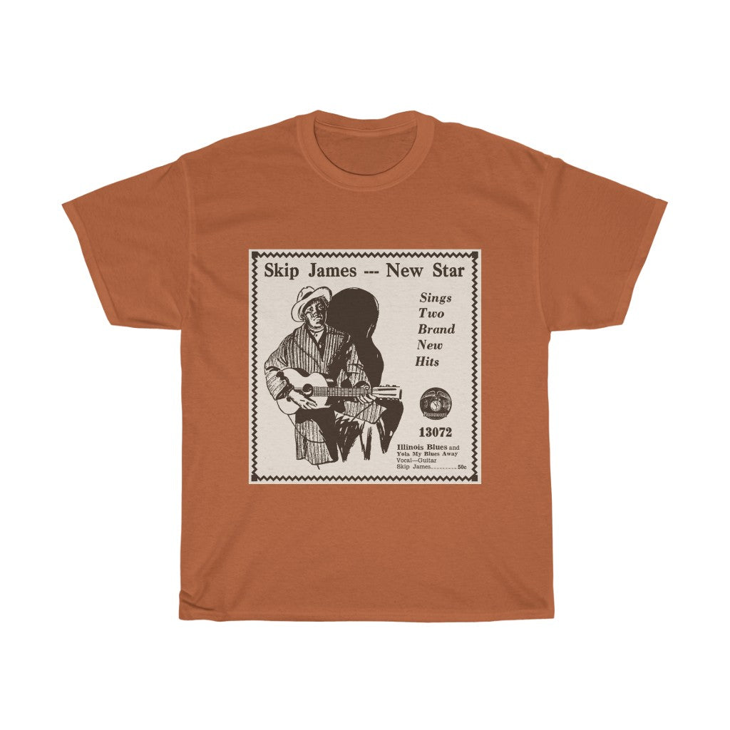 Skip James - Unisex Heavy Cotton Tee