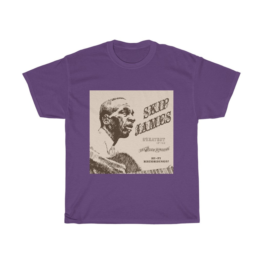 Skip James - Unisex Heavy Cotton Tee