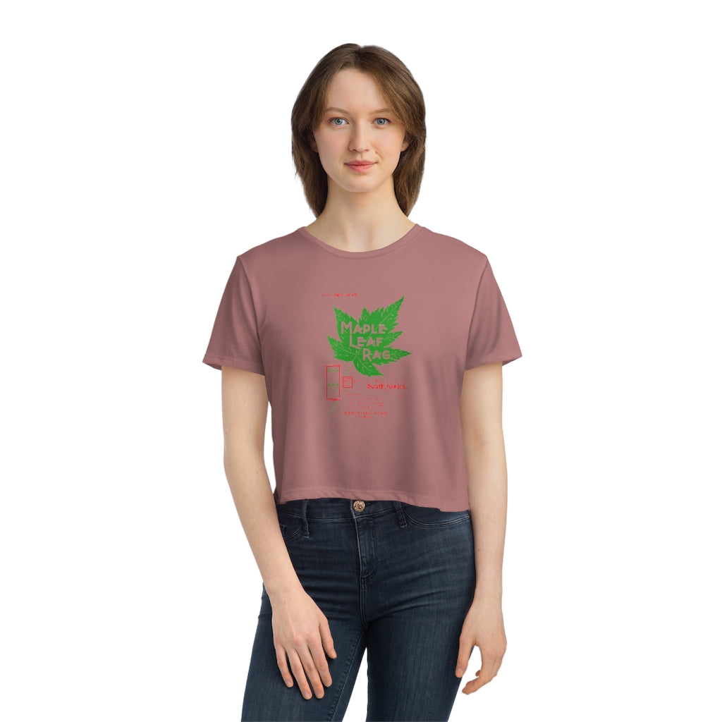 Scott Joplin - Women's Flowy Cropped Teeed Tee