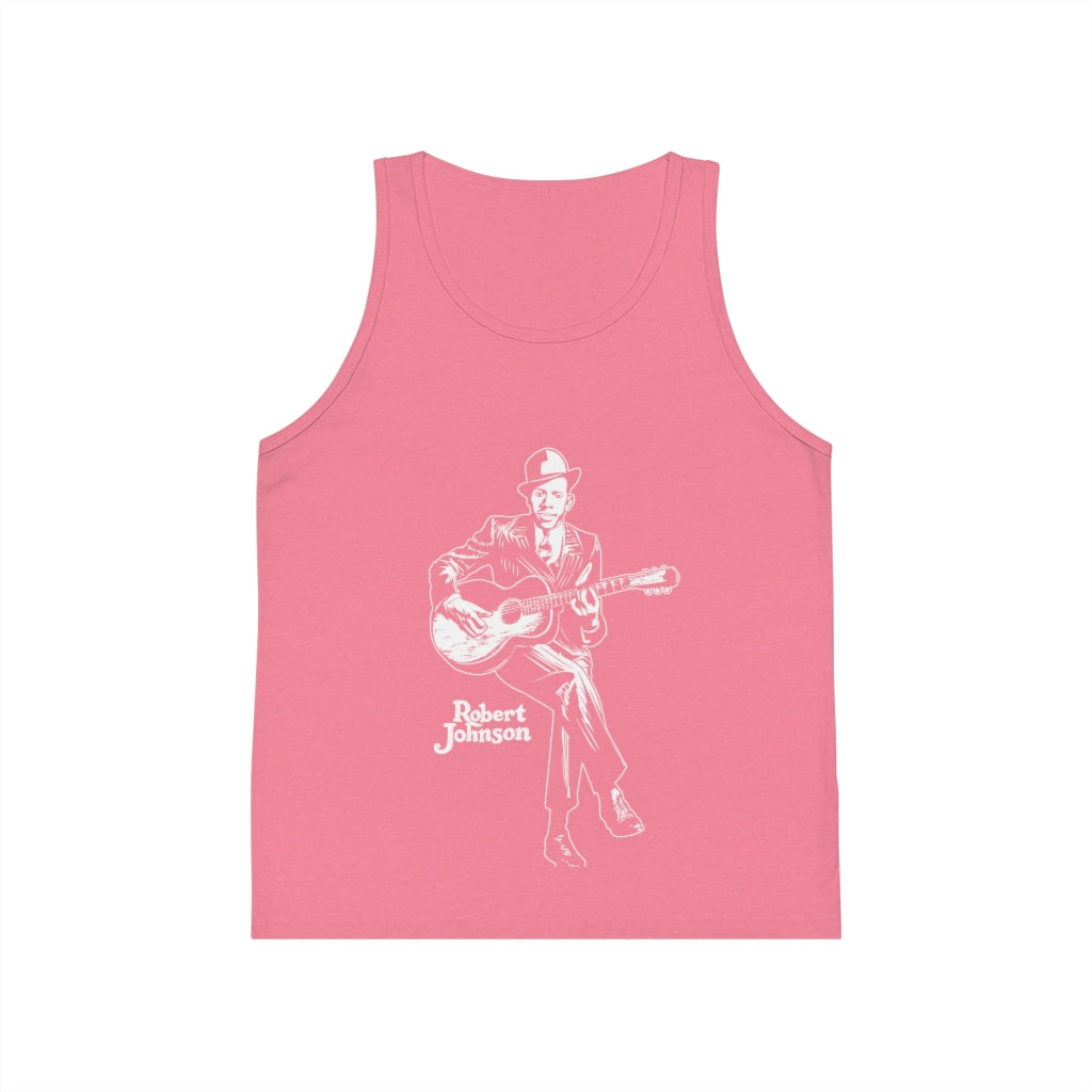 Robert Johnson - Kid's Jersey Tank Top