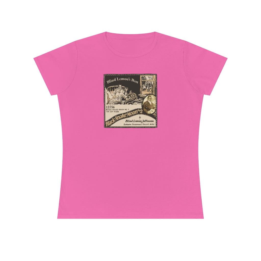 Blind Lemon Jefferson - Ladies' Premium Cotton T-Shirt