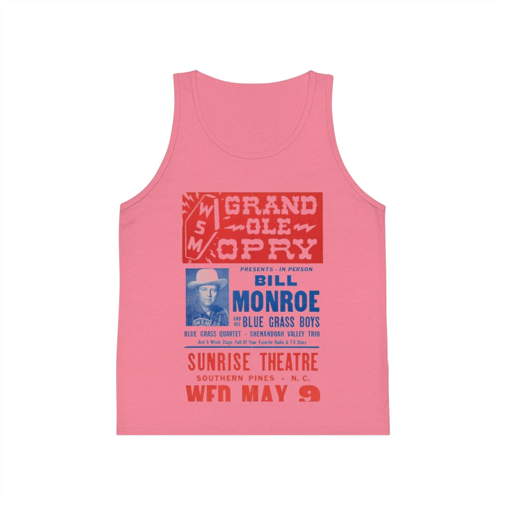 Bill Monroe - Kid's Jersey Tank Top