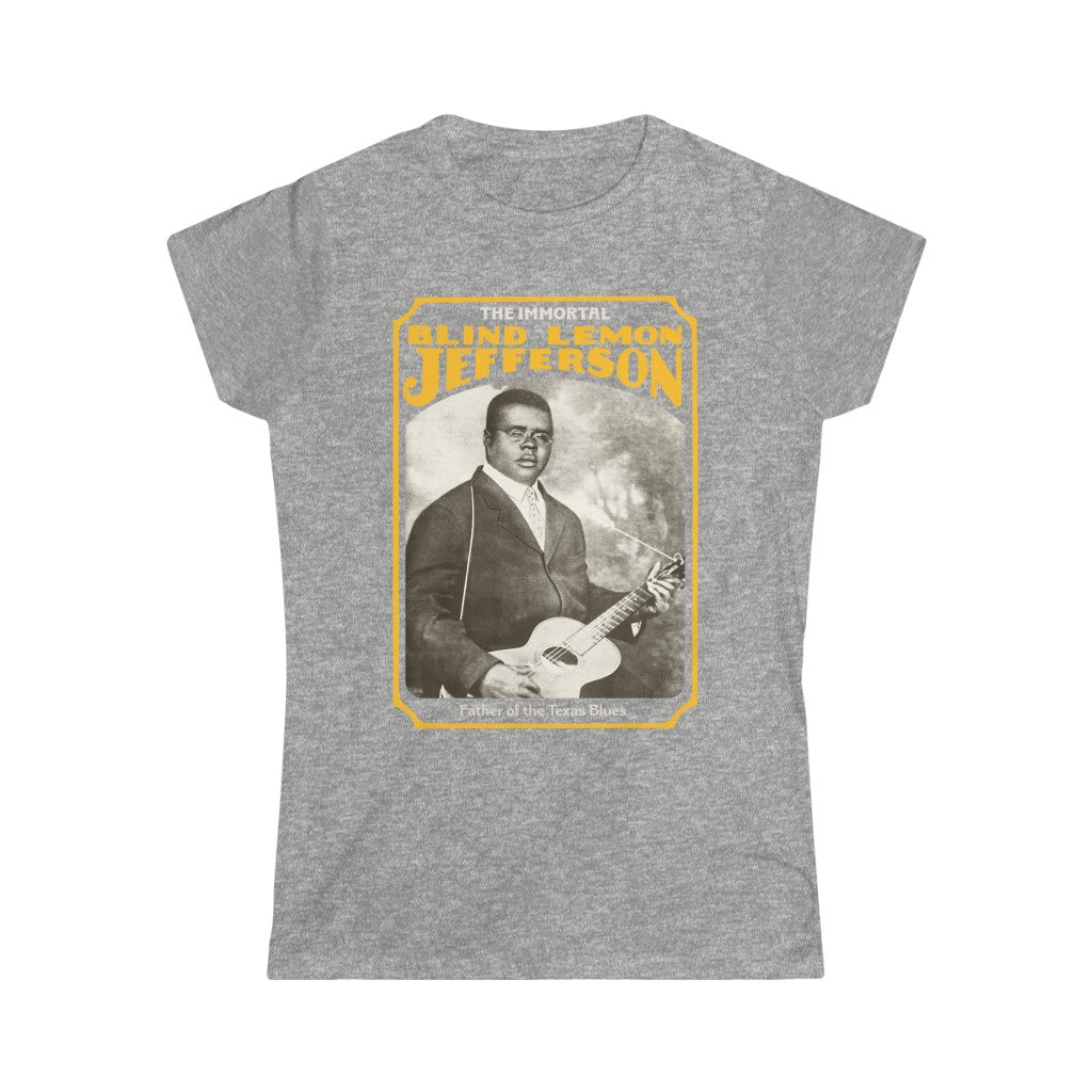 Blind Lemon Jefferson - Women's Softstyle Tee