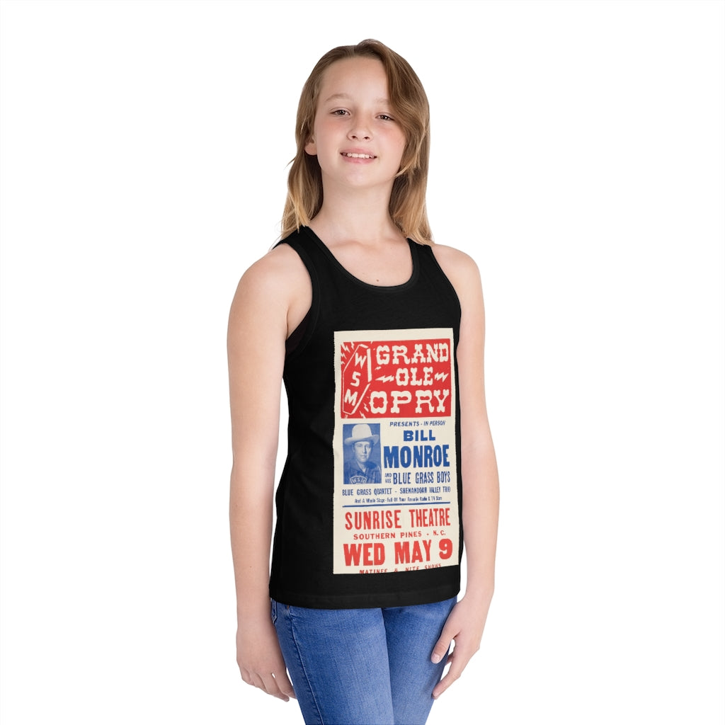 Bill Monroe - Kid's Jersey Tank Top