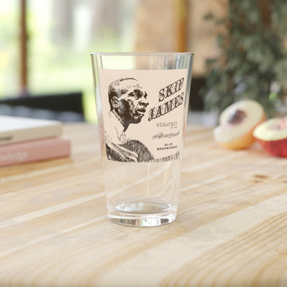 Skip James - Pint Glass, 16oz