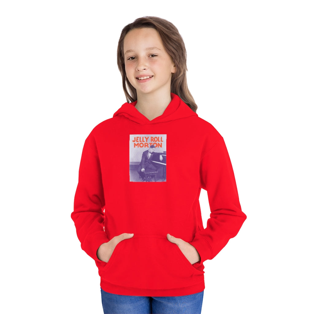 Jelly Roll Morton - Youth Fleece Hoodie