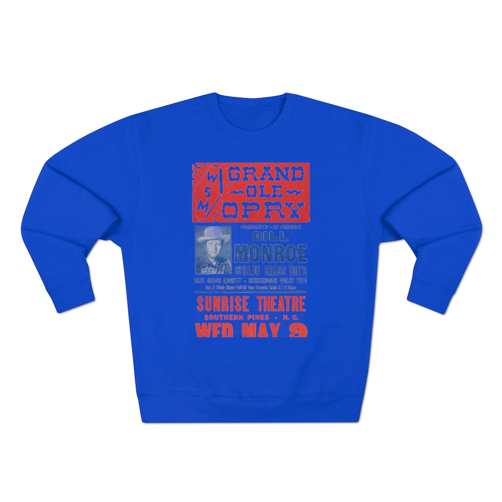 Bill Monroe - Unisex Premium Crewneck Sweatshirt