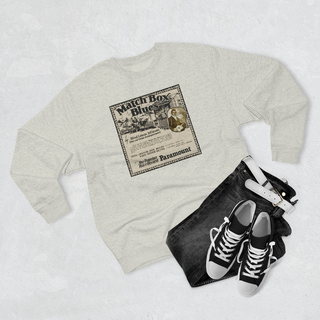 Blind Lemon Jefferson - Unisex Premium Crewneck Sweatshirt