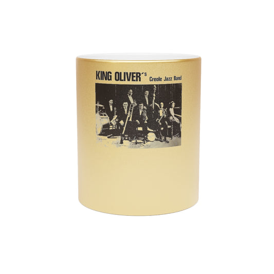 King Oliver - Metallic Mug (Silver or Gold)