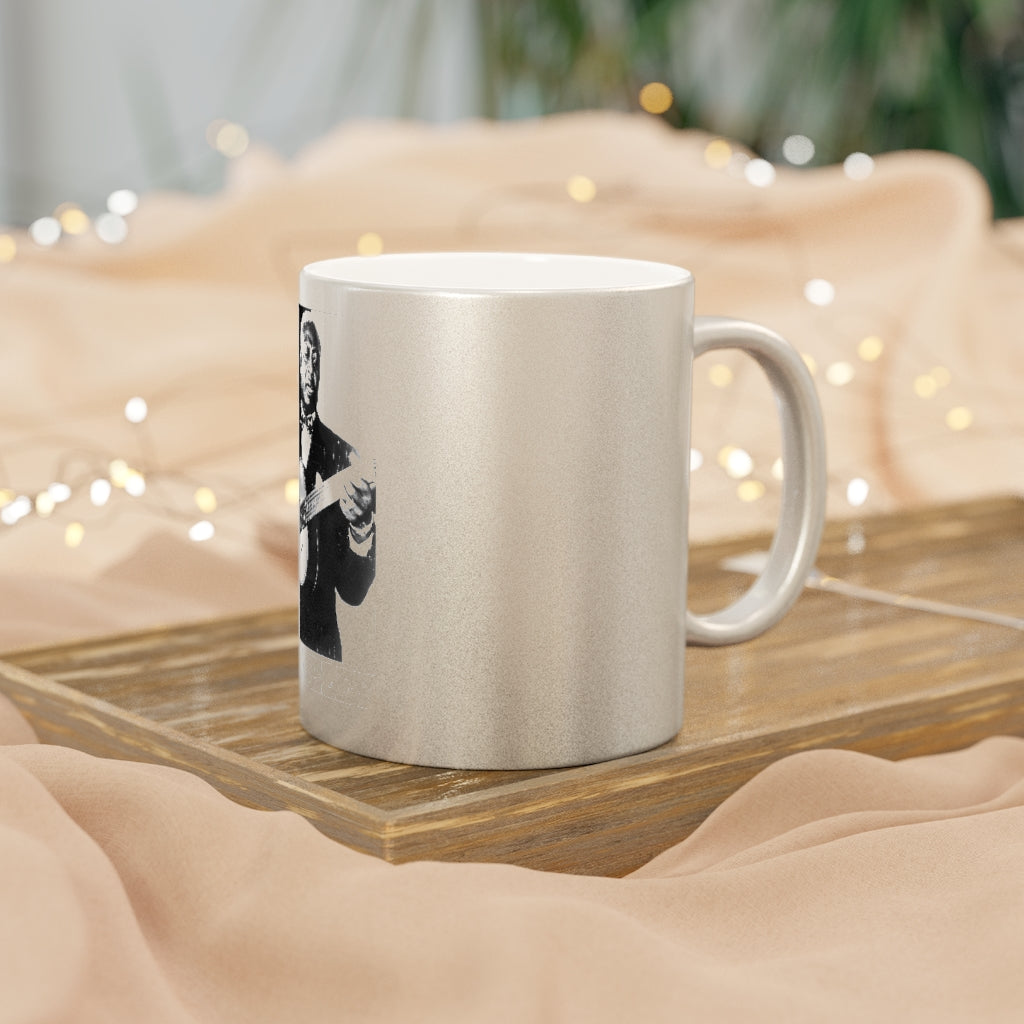 Leadbelly - Metallic Mug (Silver or Gold)