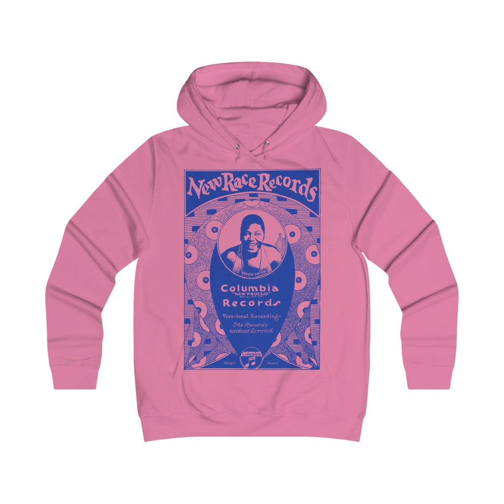 Bessie Smith - Girlie College Hoodie