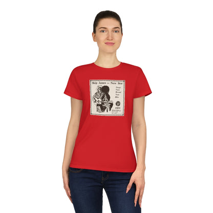 Skip James - Ladies' Premium Cotton T-Shirt