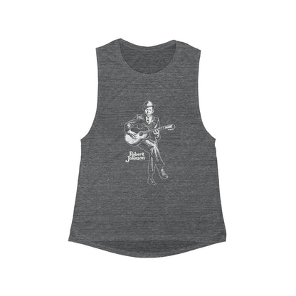 Robert Johnson - Women's Flowy Scoop Muscle Tank