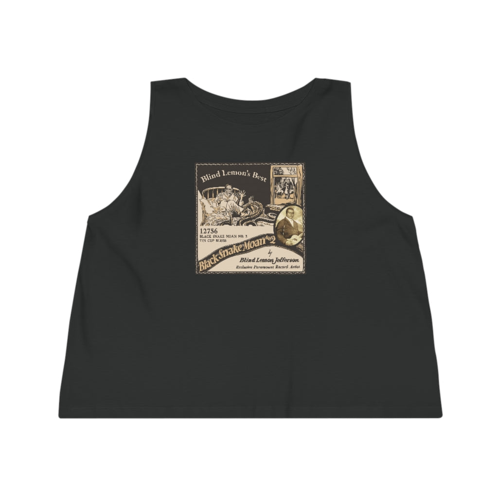 Blind Lemon Jefferson - Women's Dancer Cropped Tank Top