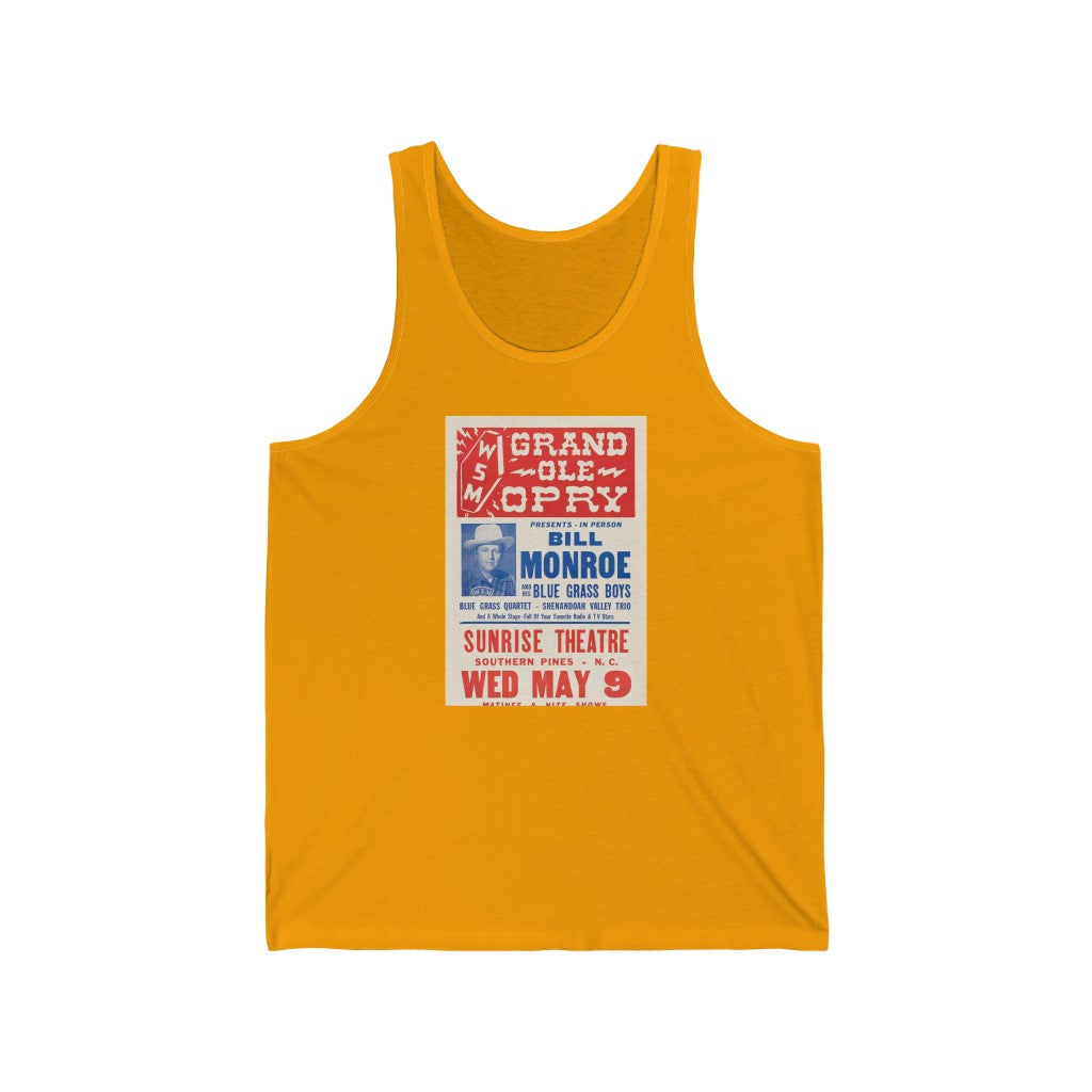 Bill Monroe - Unisex Jersey Tank