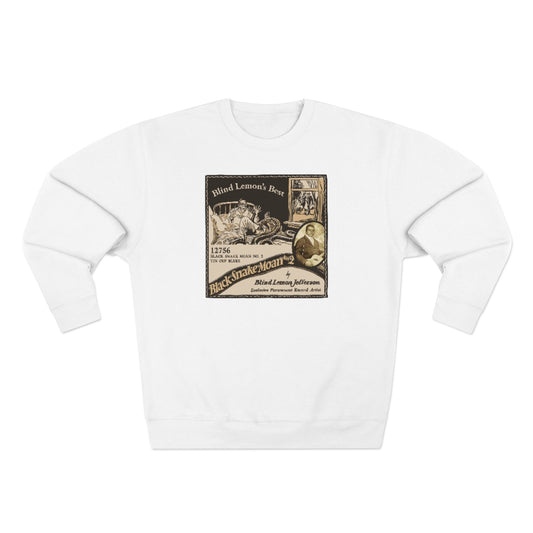 Blind Lemon Jefferson - Unisex Premium Crewneck Sweatshirt