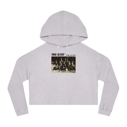 King Oliver - Women's Cropped Hooded Sweatshirt