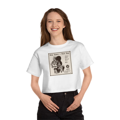 Skip James - Champion Women's Heritage Cropped T-Shirt