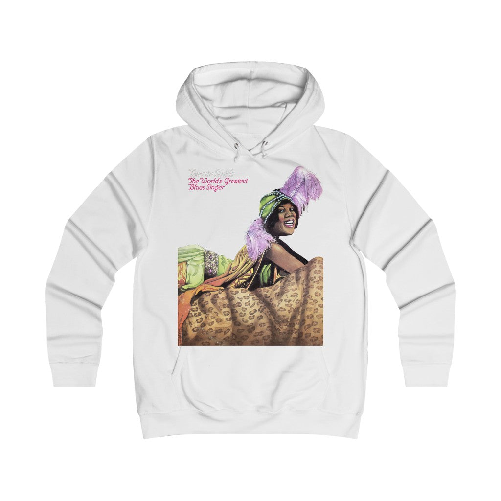 Bessie Smith - Girlie College Hoodie