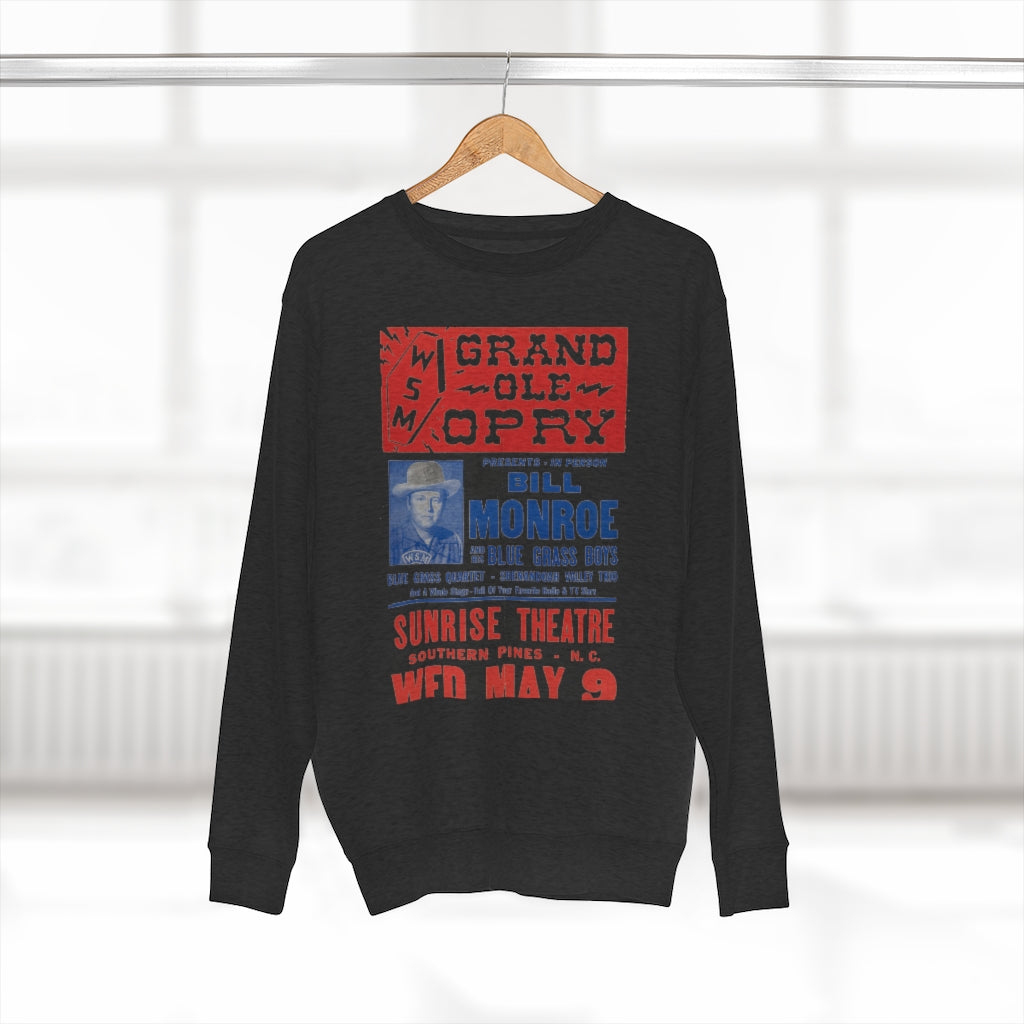 Bill Monroe - Unisex Premium Crewneck Sweatshirt