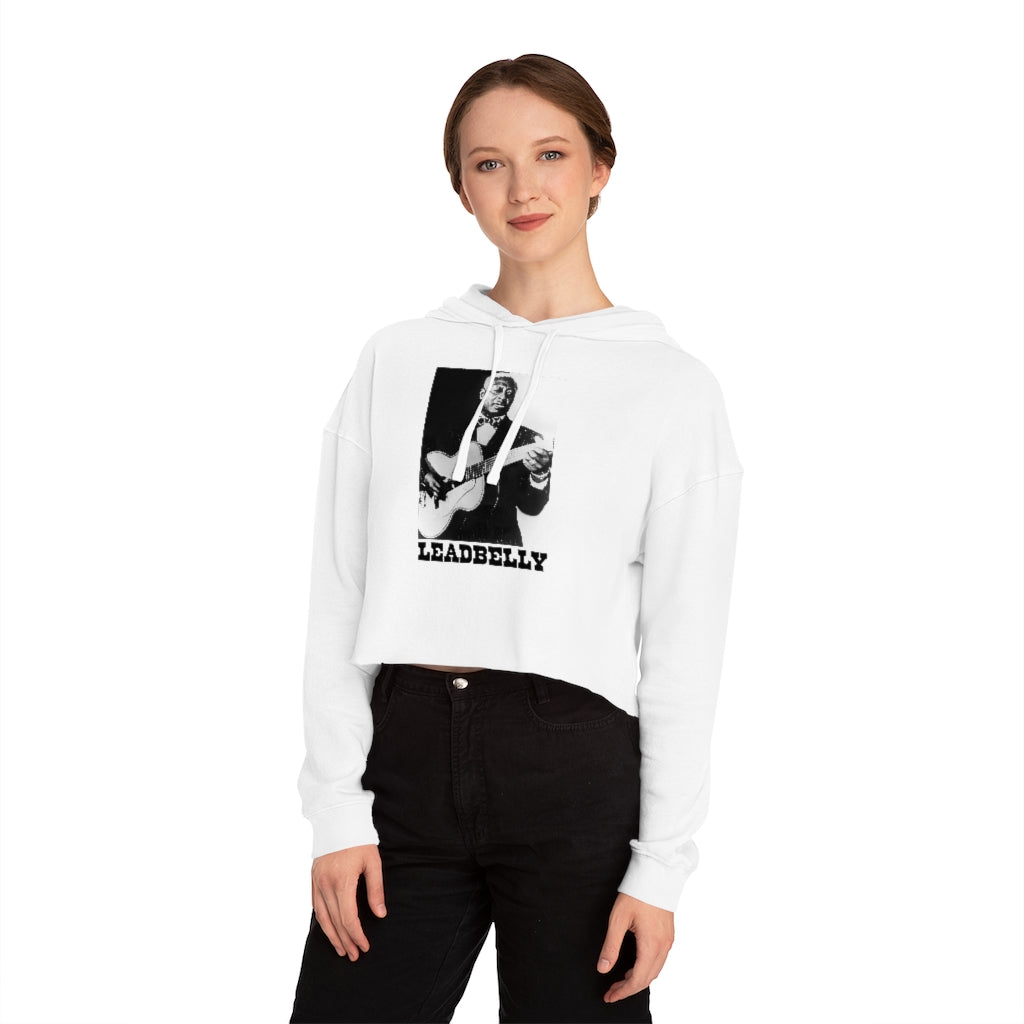 Leadbelly - Women's Cropped Hooded Sweatshirt