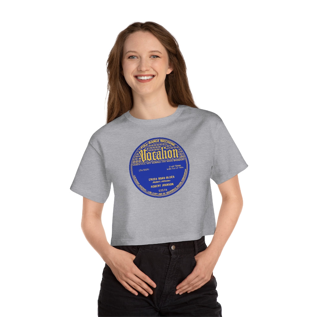 Robert Johnson - Champion Women's Heritage Cropped T-Shirt