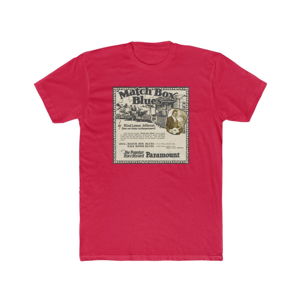 Blind Lemon Jefferson - Men's Cotton Crew Tee