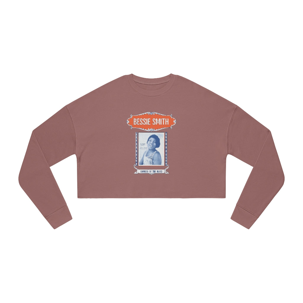 Bessie Smith - Women's Cropped Sweatshirt