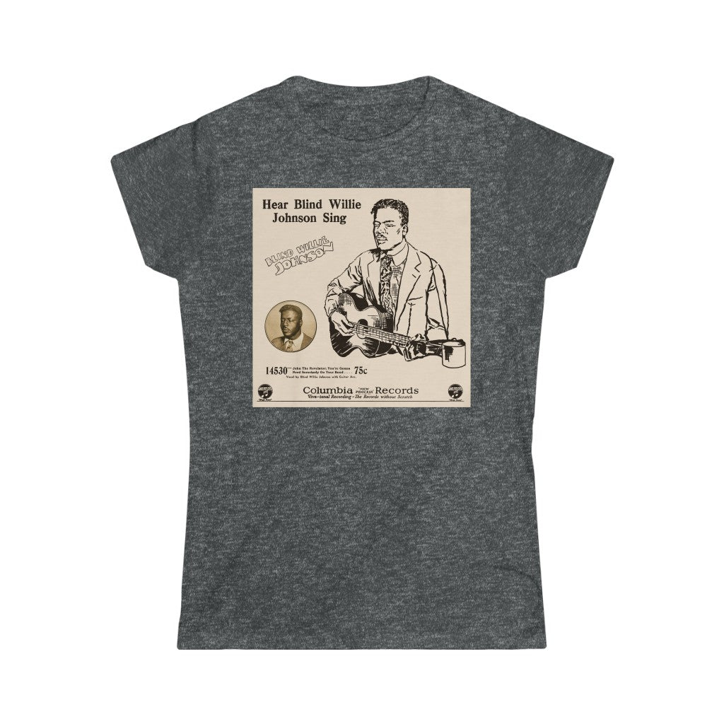 Blind Willie Johnson - Women's Softstyle Tee