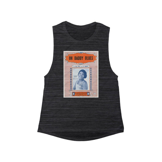 Bessie Smith - Women's Flowy Scoop Muscle Tank