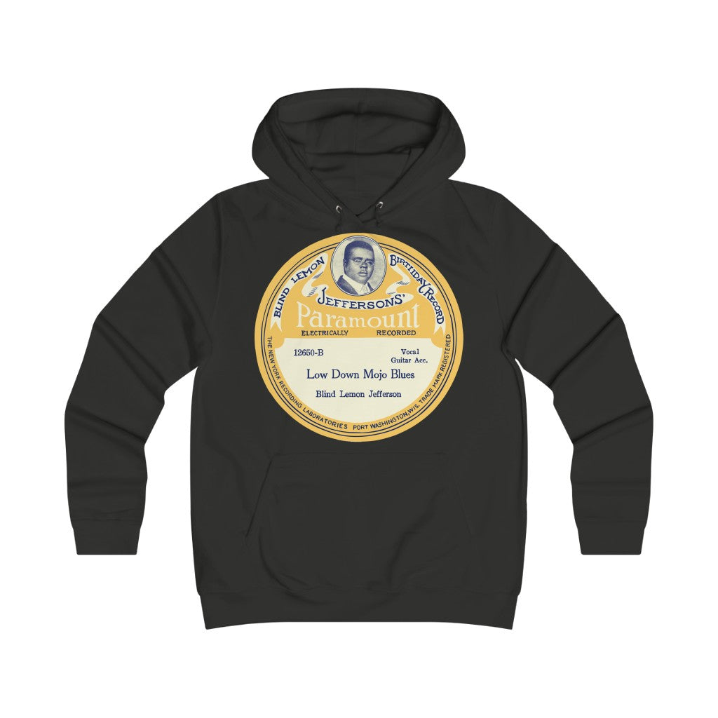 Blind Lemon Jefferson - Girlie College Hoodie