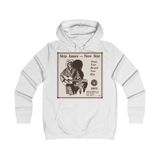 Skip James - Girlie College Hoodie