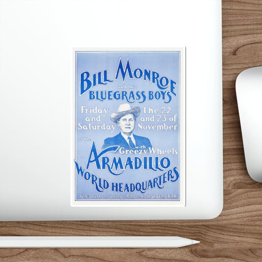 Bill Monroe - Die-Cut Stickers