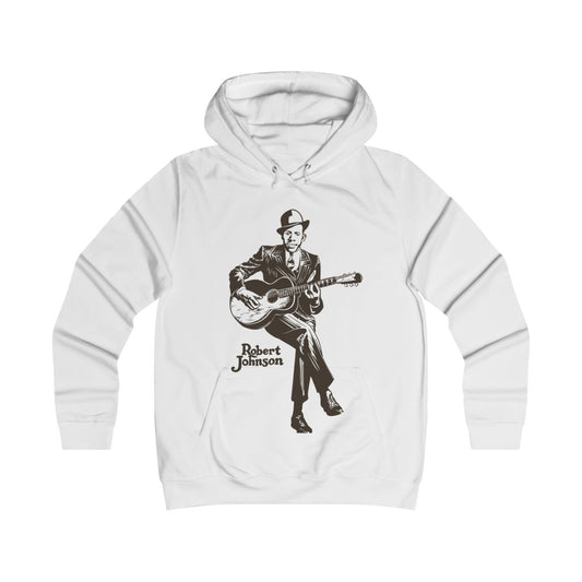 Robert Johnson - Girlie College Hoodie