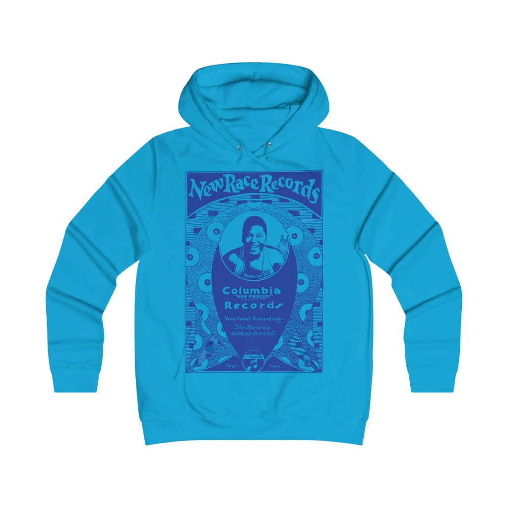 Bessie Smith - Girlie College Hoodie