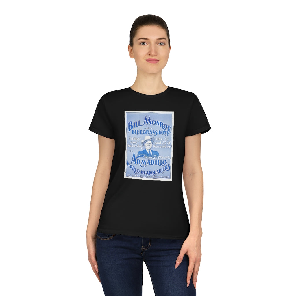 Bill Monroe - Ladies' Premium Cotton T-Shirt