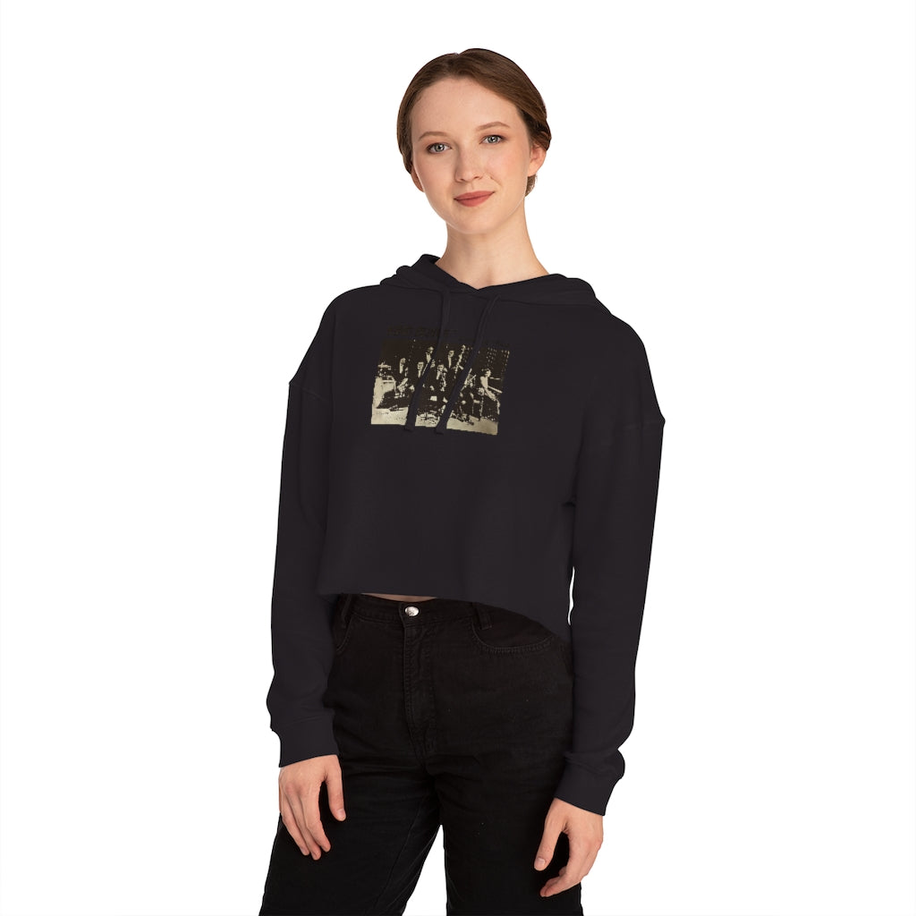 King Oliver - Women's Cropped Hooded Sweatshirt