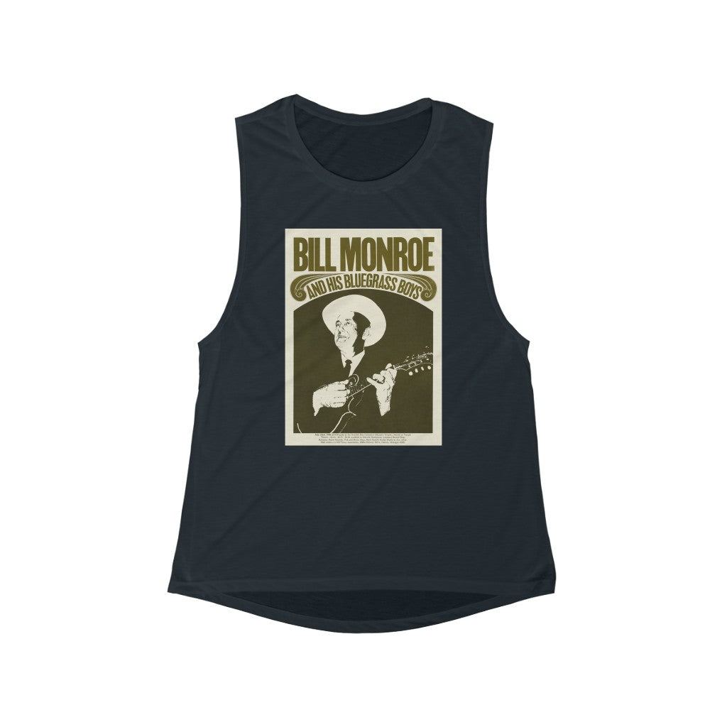 Bill Monroe - Women's Flowy Scoop Muscle Tank