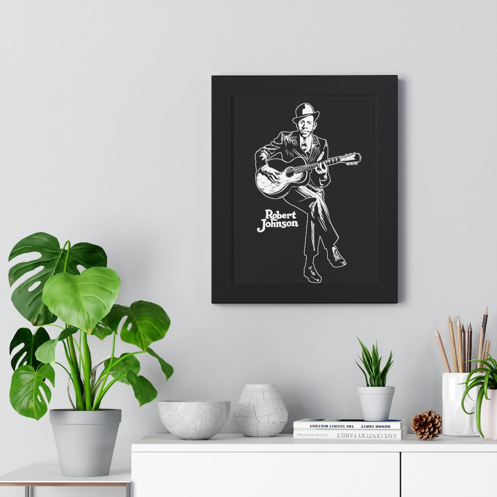 Robert Johnson - Framed Vertical Poster