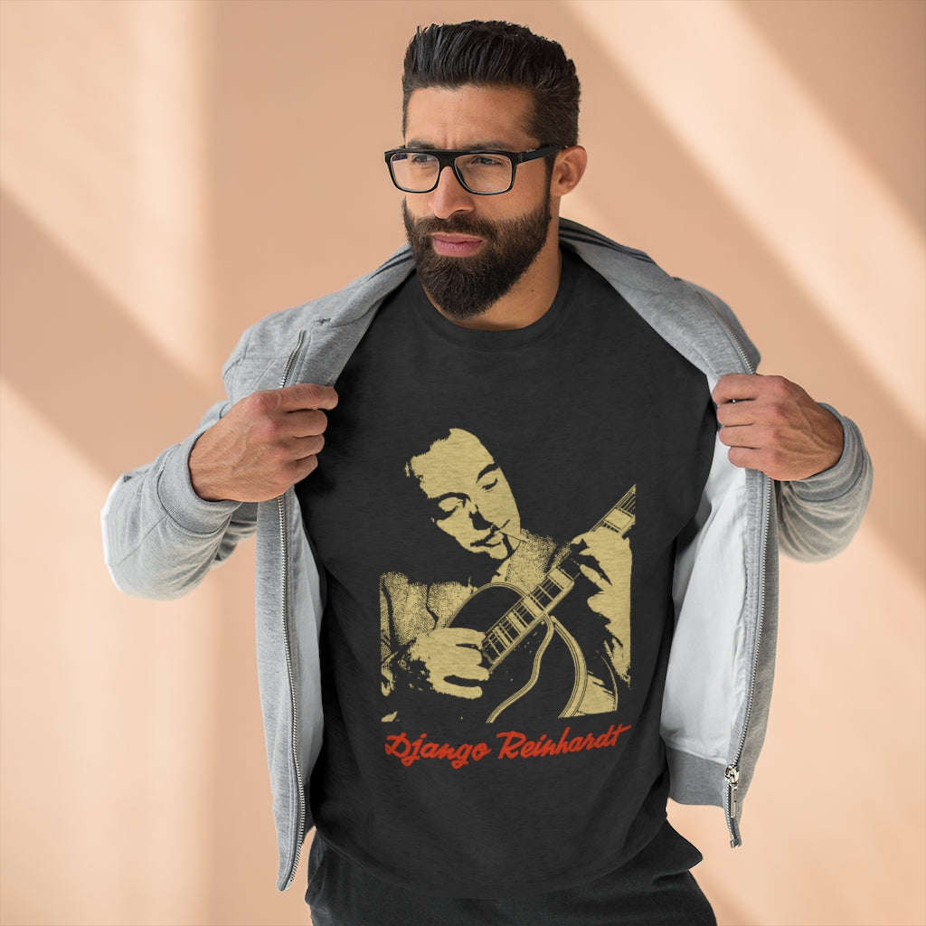 Django Reinhardt - Unisex Premium Crewneck Sweatshirt