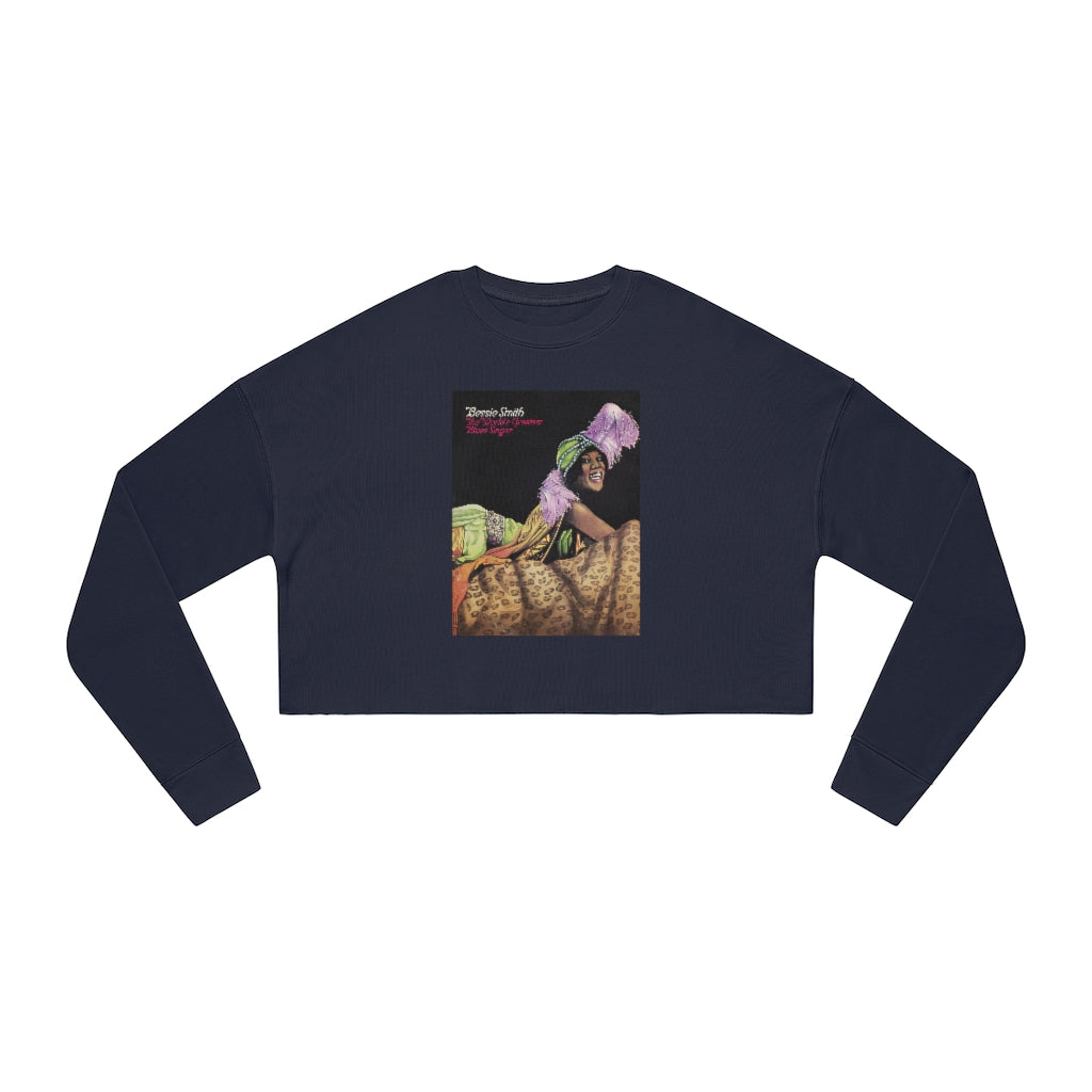 Bessie Smith - Women's Cropped Sweatshirt