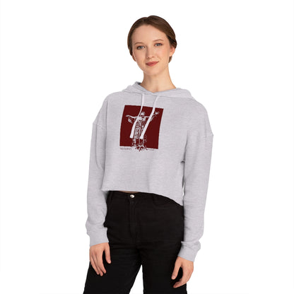 Ma Rainey - Women's Cropped Hooded Sweatshirt