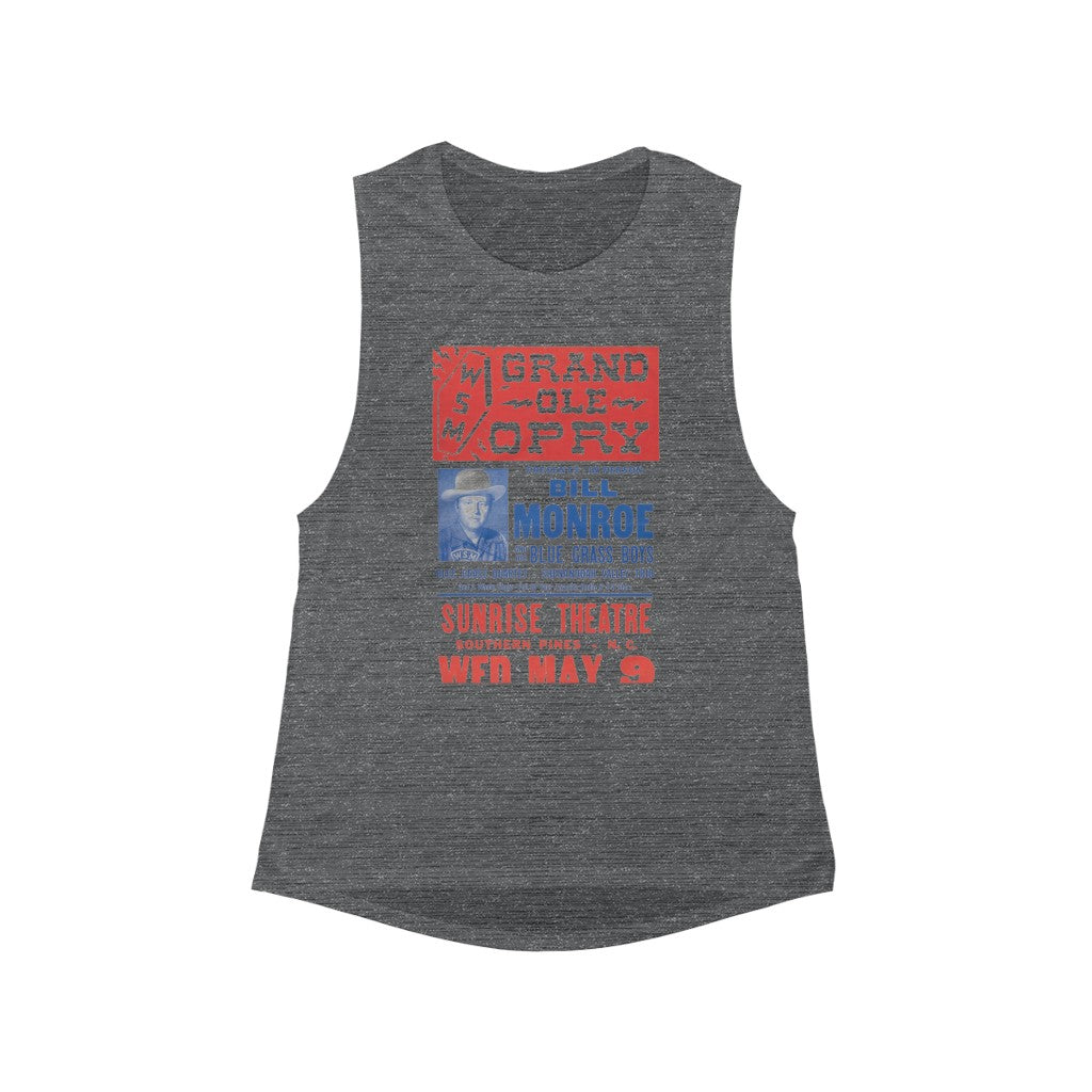 Bill Monroe - Women's Flowy Scoop Muscle Tank