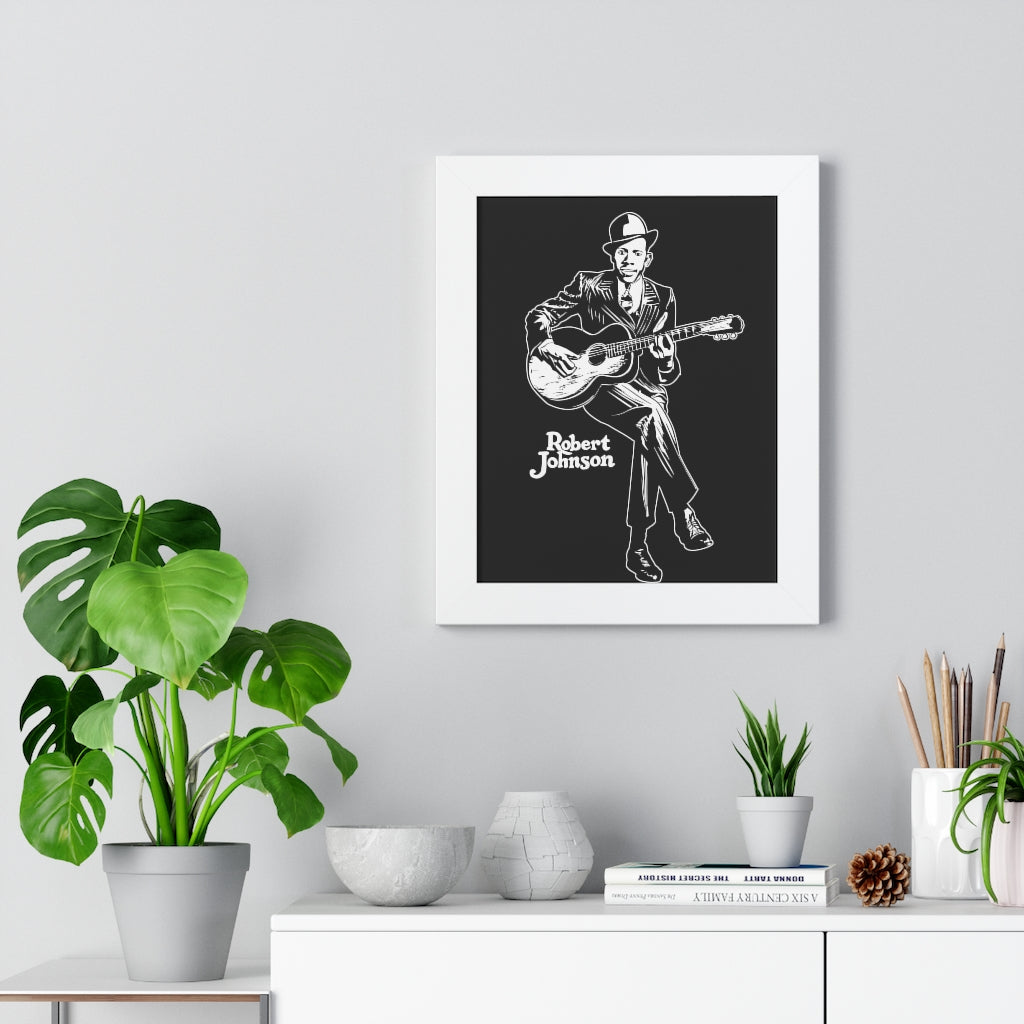 Robert Johnson - Framed Vertical Poster