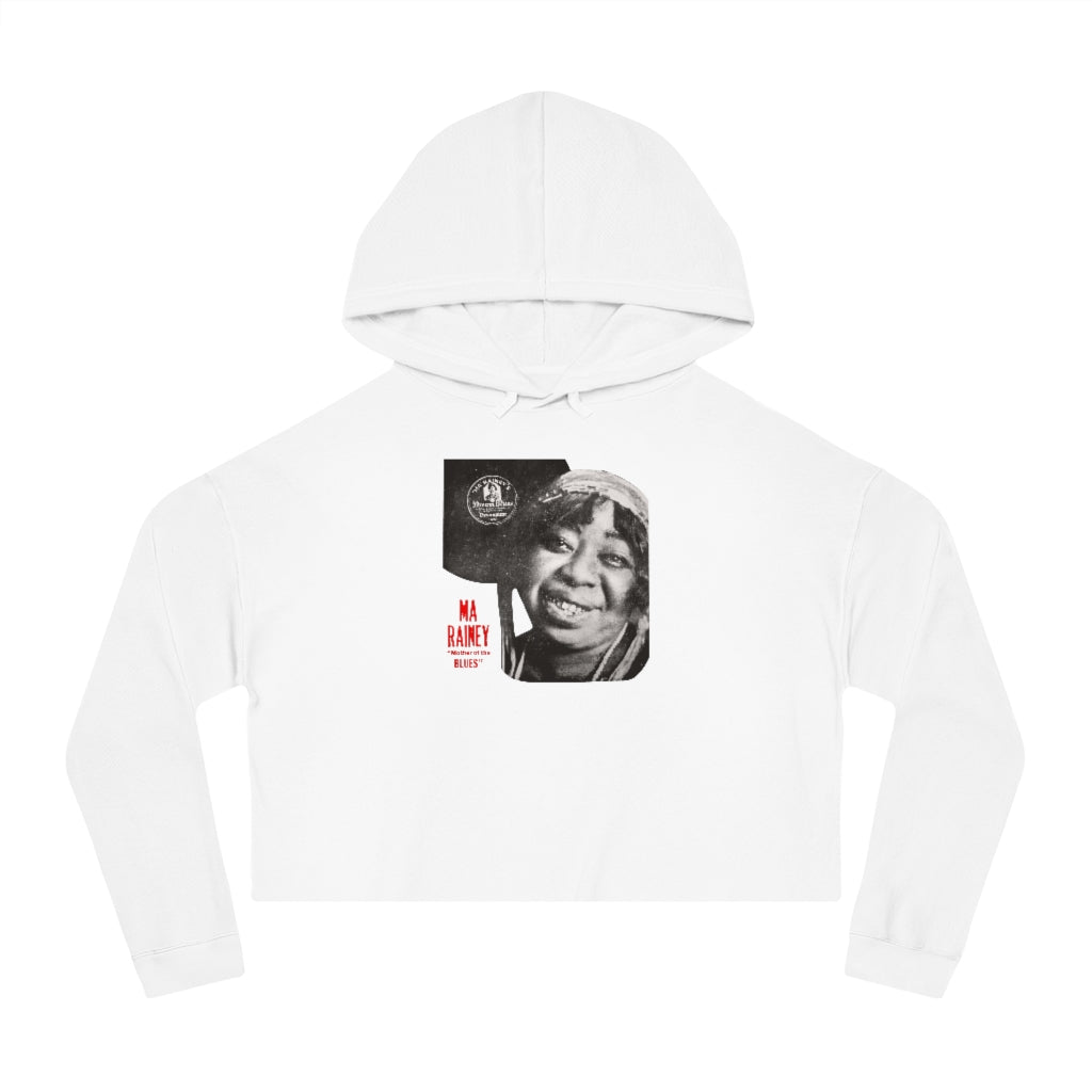 Ma Rainey - Women's Cropped Hooded Sweatshirt