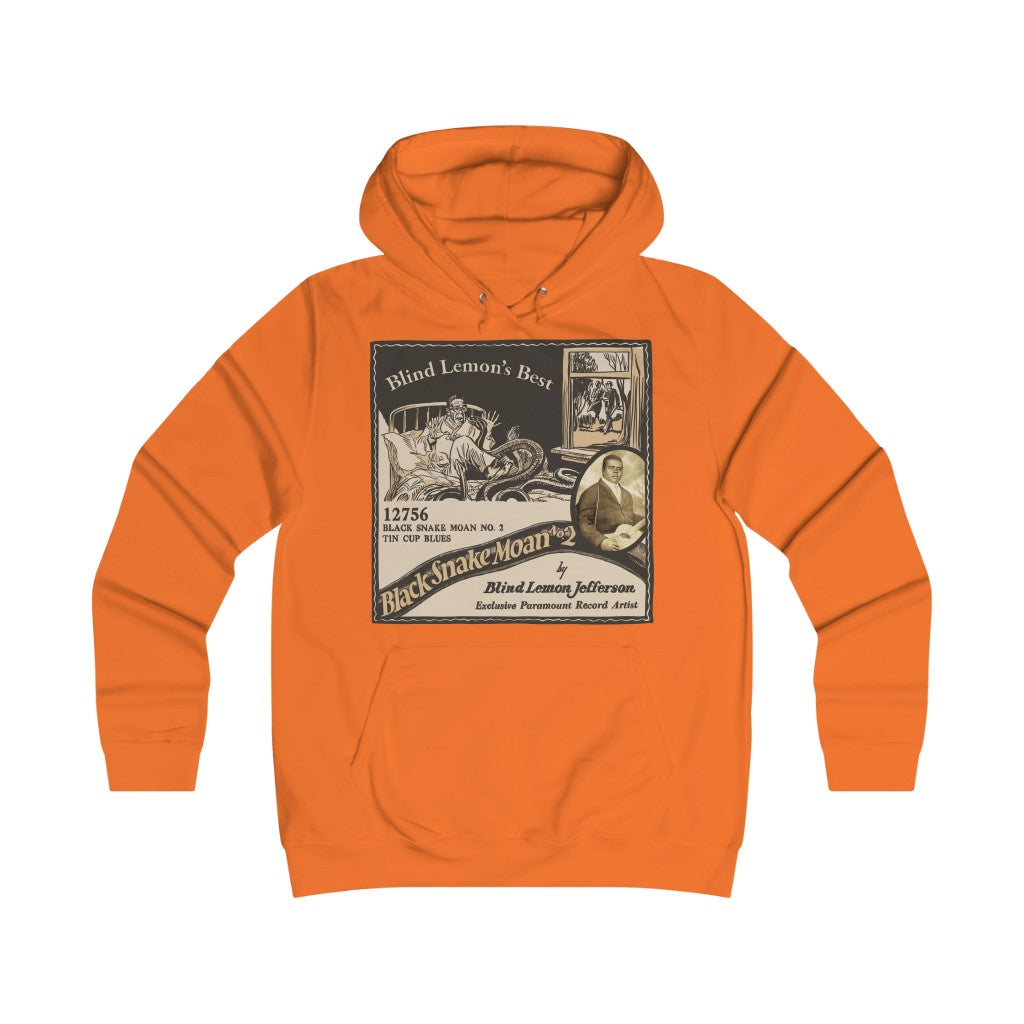 Blind Lemon Jefferson - Girlie College Hoodie